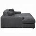 ACME Hilde Chaise w/2 Pillows - Bed & Sofa Hub