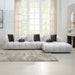 ACME Manilla Sectional Sofa w/8 Pillows - Bed & Sofa Hub