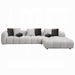 ACME Manilla Sectional Sofa w/8 Pillows - Bed & Sofa Hub