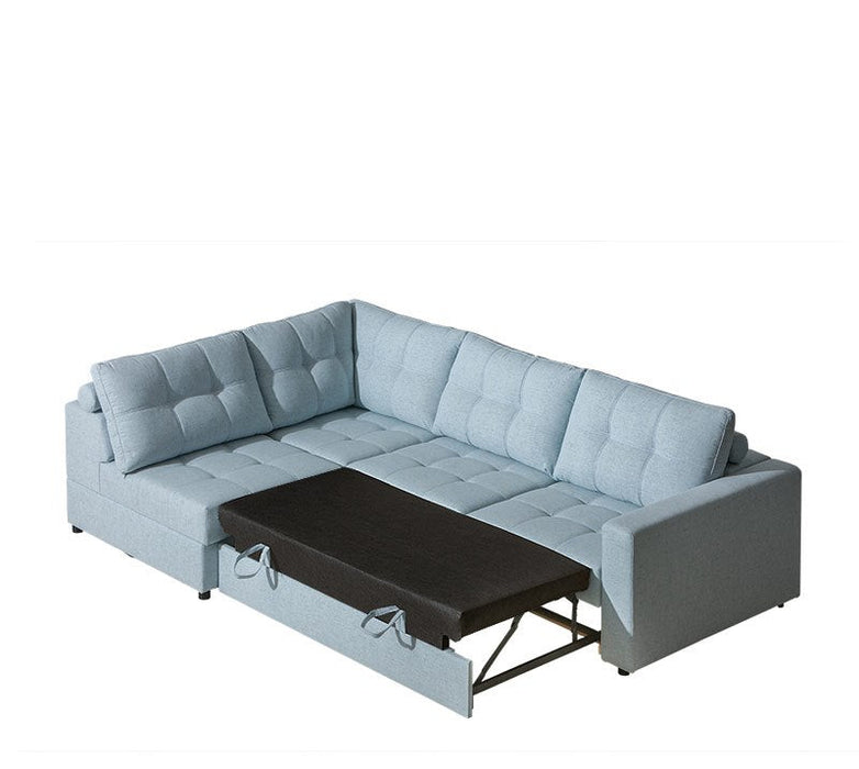 Maxima House Sectional Sleeper Sofa MENA with storage DOL027 - Bed & Sofa Hub