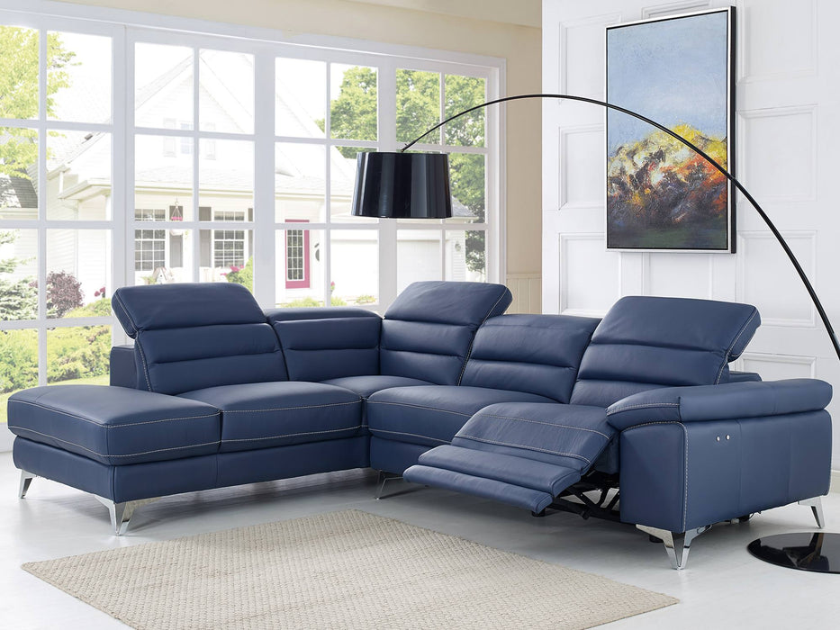 Whiteline Modern Living Johnson Sectional SL1349L - Bed & Sofa Hub