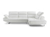 Whiteline Modern Living Pandora Sectional SL1351L-DGRY - Bed & Sofa Hub