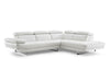 Whiteline Modern Living Pandora Sectional SL1351L-DGRY - Bed & Sofa Hub